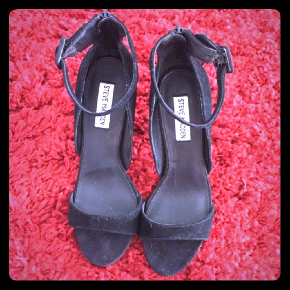 Steve Madden black heels 👠✨